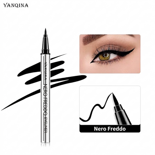 Colore Nero – Eyeliner nero TOCMIRA a lunga durata – Impermeabile, vegano e dall'applicazione scorrevole (24 ore)