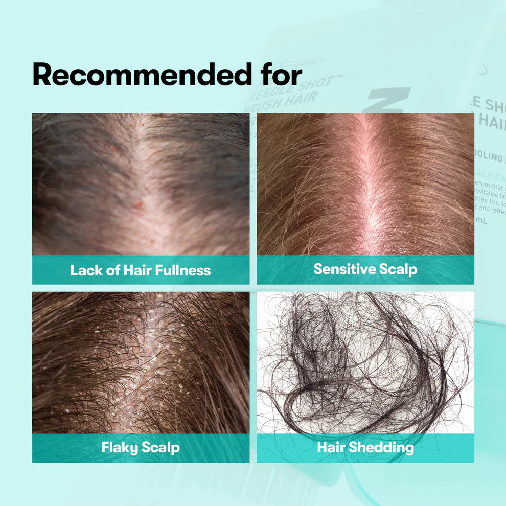 PDRN Reedle Shot Brush Hair Serum