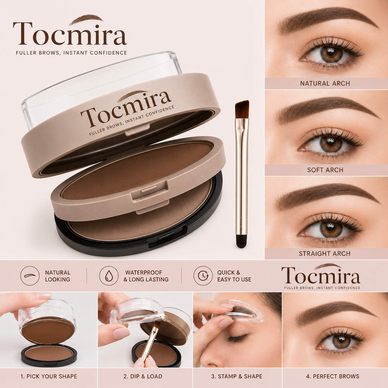 TOCMIRA™ - Perfect Eyebrows in 5 seconds