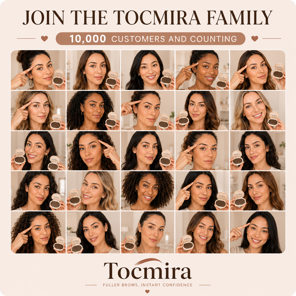 TOCMIRA™ - Perfect Eyebrows in 5 seconds