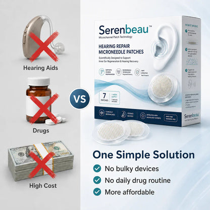 HEARING SUPPORT MICRONEEDLE PATCHES