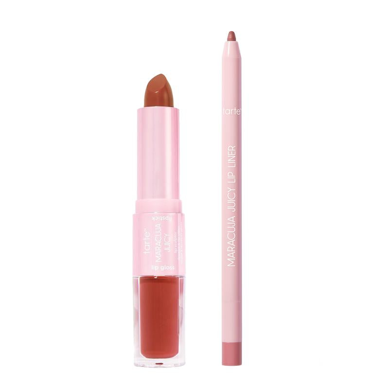 tarte lip sculptor & liner - 3-in-1 lip combo: lip liner, lipstick & lip gloss